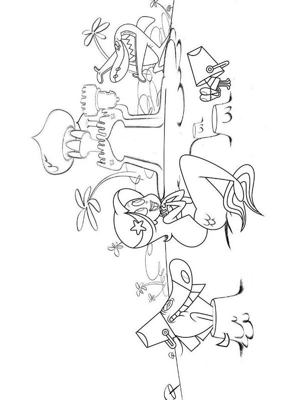 Kids-n-fun.com | Coloring page Zig and Sharko Zig Sharko 2